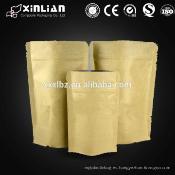 Bolsa de papel de aluminio / bolsa de aluminio con cremallera